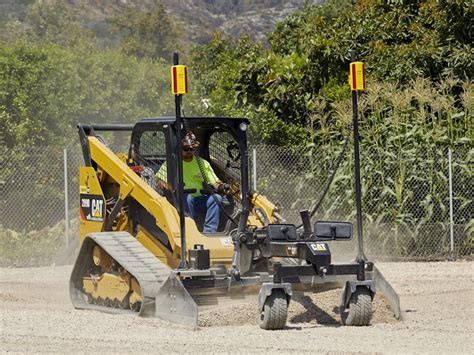 laser grading with skid steer|equipment with gps grading system.